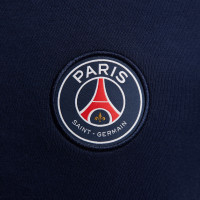 Nike Paris Saint-Germain Tech Fleece Pantalon 2024-2025 Bleu Foncé Blanc