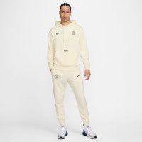 Nike Paris Saint-Germain Club Pantalon de Jogging 2024-2025 Beige Bleu Foncé