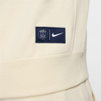 Nike Paris Saint-Germain Club Hoodie 2024-2025 Beige Donkerblauw