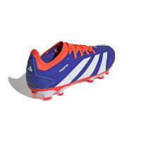 adidas Predator Pro Gazon Naturel Gazon Artificiel Chaussures de Foot (FG) Bleu Blanc Rouge