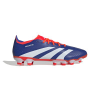 adidas Predator League Gras / Kunstgras Voetbalschoenen (MG) Blauw Wit Rood