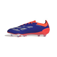 adidas Predator Elite Gras Voetbalschoenen (FG) Blauw Wit Rood