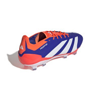 adidas Predator Elite Gras Voetbalschoenen (FG) Blauw Wit Rood