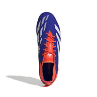 adidas Predator Elite Gras Voetbalschoenen (FG) Blauw Wit Rood