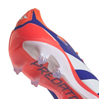 adidas Predator Elite Gras Voetbalschoenen (FG) Blauw Wit Rood