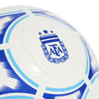 adidas Argentine Club Ballon de Foot Taille 5 Blanc Bleu