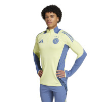 adidas Ajax Haut d'Entraînement 1/4-Zip 2024-2025 Jaune Bleu