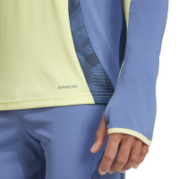 adidas Ajax Haut d'Entraînement 1/4-Zip 2024-2025 Jaune Bleu