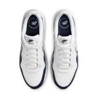 Baskets en cuir Nike Air Max SC blanc gris bleu foncé