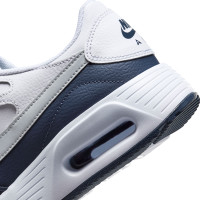 Baskets en cuir Nike Air Max SC blanc gris bleu foncé