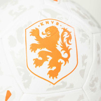 KNVB Logo Voetbal Maat 5 Wit Oranje