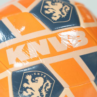 KNVB Logo Voetbal Maat 5 Oranje Donkerblauw