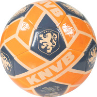KNVB Logo Voetbal Maat 5 Oranje Donkerblauw