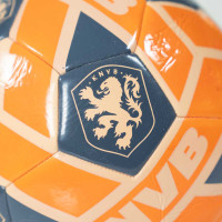 KNVB Logo Voetbal Maat 5 Oranje Donkerblauw