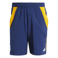 adidas Real Madrid Polo Zomerset 2024-2025 Donkerblauw Oranje Lichtblauw