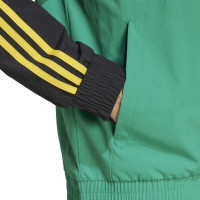 adidas Jamaica Culturewear Trainingsjack Woven 2024-2026 Groen Geel Zwart