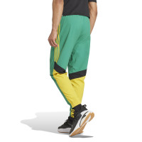 adidas Jamaica Culturewear Trainingsbroek Woven 2024-2026 Groen Geel Zwart