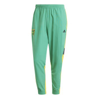 adidas Jamaica Culturewear Trainingsbroek Woven 2024-2026 Groen Geel Zwart