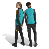 adidas Jamaica Trainingspak 1/4-Zip 2024-2026 Kids Groen Zwart Geel