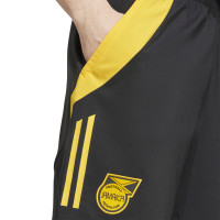 adidas Jamaica Polo Zomerset 2024-2026 Zwart Geel