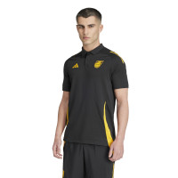 adidas Jamaica Polo Zomerset 2024-2026 Zwart Geel