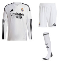 adidas Real Madrid Tenue Domicile Manches Longues 2024-2025
