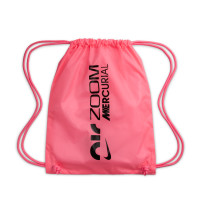 Nike Zoom Mercurial Vapor 15 Elite Kunstgras Voetbalschoenen (AG) Lichtroze Felroze Zwart