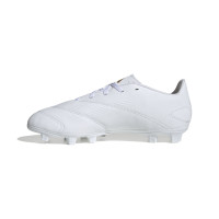 adidas Predator Club Gazon Naturel Gazon Artificiel Chaussures de Foot (MG) Blanc Doré