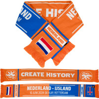 KNVB Sjaals Nederland - IJsland