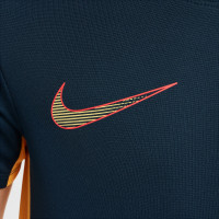 Nike Kylian Mbappé Academy Trainingsshirt Kids Donkerblauw Oranje