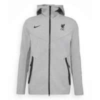 Nike Liverpool Tech Fleece Pack Hoodie Full Zip 2020-2021 Donkergrijs