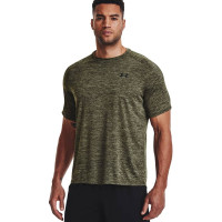 Under Armour Tech 2.0 Trainingsshirt Grijsgroen Zwart