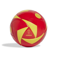 adidas EURO 2024 Fussballliebe Espagne Mini Ballon de Foot Taille 1 Rouge Jaune