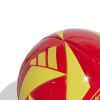 adidas EURO 2024 Fussballliebe Espagne Mini Ballon de Foot Taille 1 Rouge Jaune