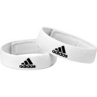 adidas Bandes de Maintien Protège-Tibias 20mm Blanc Noir