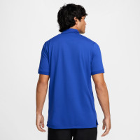 Nike FC Barcelona Polo 2.0 2024-2025 Blauw Lichtgroen