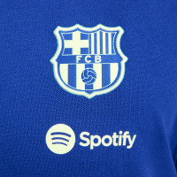 Nike FC Barcelona Polo 2.0 2024-2025 Blauw Lichtgroen