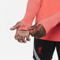 Nike Liverpool Dry Strike Survêtement CL 2020-2021 Rouge Noir