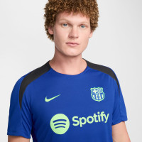 Nike FC Barcelone Strike Maillot d'Entraînement 2024-2025 Bleu Vert Clair