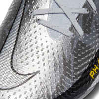 Nike PHANTOM GT ELITE DF SE Gras Voetbalschoenen (FG) Zilver Platinum