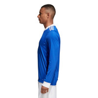 Maillot de foot adidas Tabela18 Boldblue Blanc
