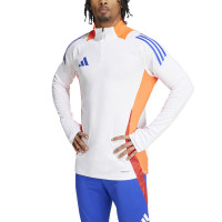 adidas Tiro 24 Competition Trainingstrui 1/4-Zip Wit Rood Blauw Oranje
