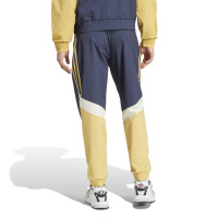 adidas Juventus Culturewear Woven Joggingbroek 2024-2025 Donkerblauw Geel