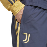 adidas Juventus Culturewear Woven Joggingbroek 2024-2025 Donkerblauw Geel