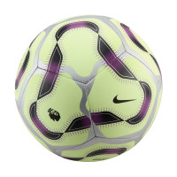Nike Premier League Pitch Ballon de Foot Taille 5 2024-2025 Néon Jaune Argenté Noir