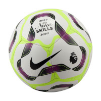 Nike Premier League Skills Mini Ballon de Foot Taille 1 2024-2025 Blanc Néon Jaune Noir