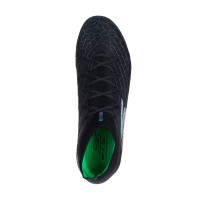 Skechers SKX_1.5 Elite Gazon Naturel Chaussures de Foot (FG) Noir Argenté