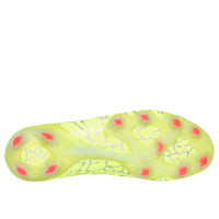 Skechers SKX_1.5 Elite High Gazon Naturel Chaussures de Foot (FG) Jaune Orange Noir