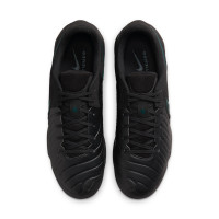 Nike Tiempo Legend 10 Academy Chaussures de Foot en Salle (IN) Noir Vert Foncé