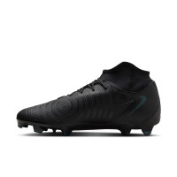Nike Phantom Luna II Academy Gazon Naturel Gazon Artificiel Chaussures de Foot (MG) Noir Vert Foncé
